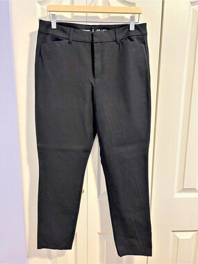 Old Navy High-Rise Pixie Skinny Secret-Smooth Pockets Pants Black Size 12